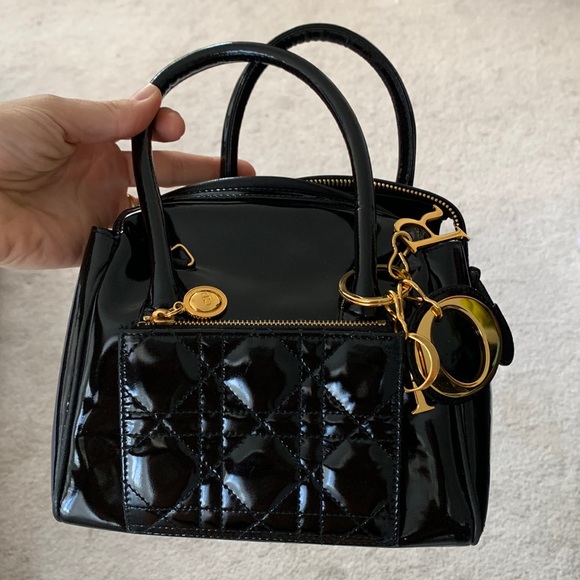 SOLD Christian DIOR Vintage Bag - Picture 1 of 16